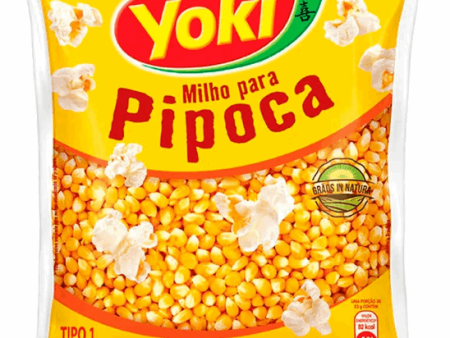 MILHO PARA PIPOCA YOKI  500G Fashion