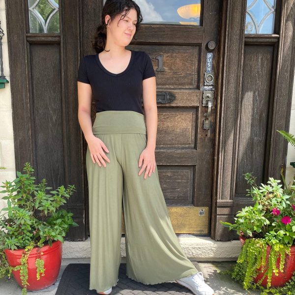 Palazzo Stretchable Pants Fashion