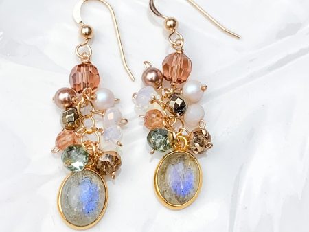 Paris Misha Colorful Cascading Earrings Hot on Sale