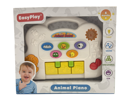 Light & Sound Learning Toy Animal Piano 5131 Online