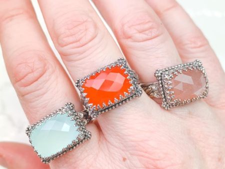 SALE! Designer Filigree Gemstone Ring Online Sale