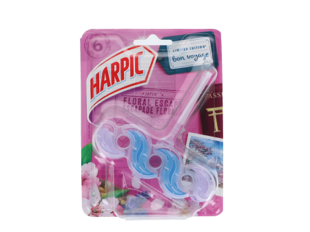 Harpic Toilet Rim Block 35g Lavender Floral Escape Online now