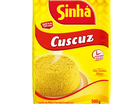 FARINHA DE MILHO CUSCUZ SINHÁ 500G Online Hot Sale