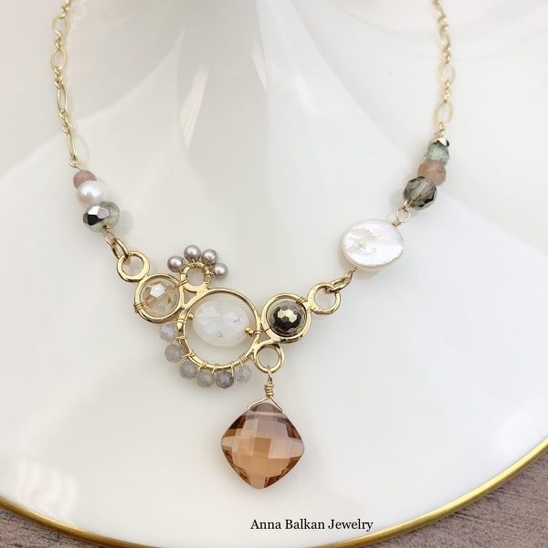 Zoe Paris Bubble Necklace Fashion