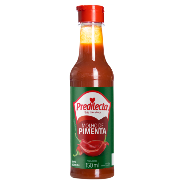 MOLHO DE PIMENTA PREDILECTA 150ML Cheap