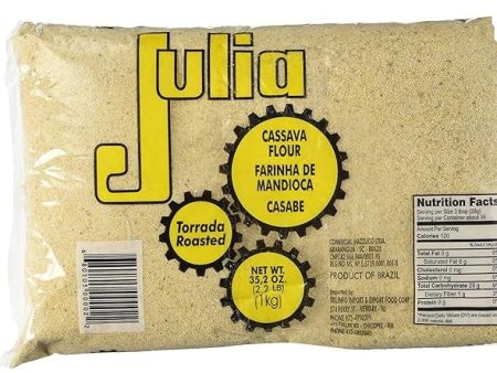 FARINHA DE MANDIOCA TORRADA JULIA 1KG Online now