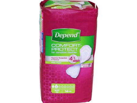 Depend Incontinentieverband Mini - 14 Stuks For Discount