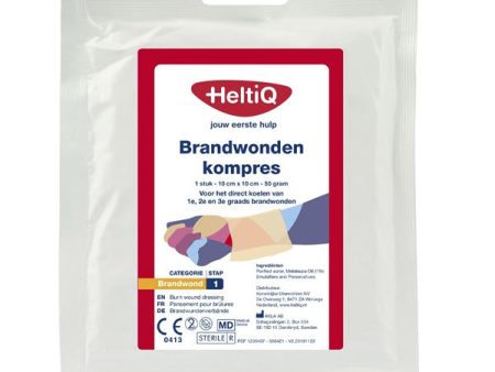 HeltiQ Brandwondenkompres 10X10 For Discount