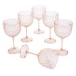 Plasutil Vintage Gin Glasses | 6 Pieces | Unbreakable | Reusable | Crystal Clear Acrylic | 18.26 oz Online Hot Sale