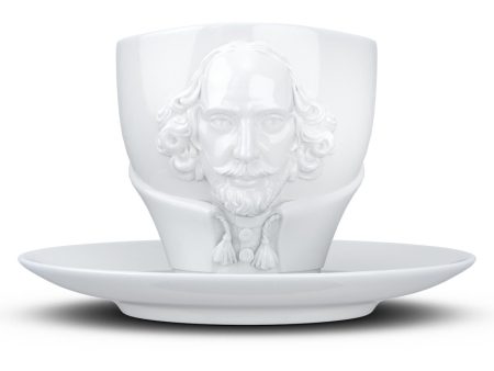 Shakespeare Coffee Cup with Saucer, TALENT Collection Online now