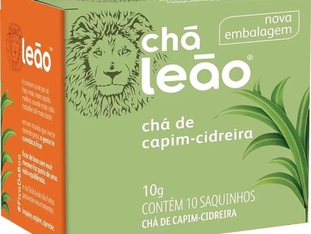 CHÁ CAPIM CIDREIRA EM SACHÊS CAIXA 10G LEÃO on Sale