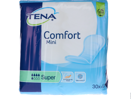 Tena Comfort Mini Super Inlegkruisjes - 30 stuks Online now