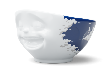 16 Oz. Bowl, Laughing Face, LIMITED EDITION Heavenly Design For Sale