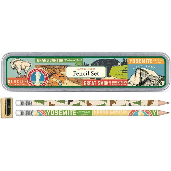 Cavallini Vintage Print Gift Pencil Set For Discount