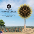 The Original  Pot & Pan Brush - Brass Wire & Tampico Online Sale