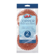 Copper Mesh Scourer - 288 pack, size 3.5  x 3.5  x 1.25 , Heavy Duty Supply