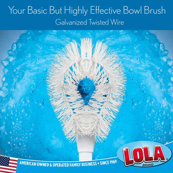 Toilet Bowl Brush, w  Curved Head - 36 Pack Sale