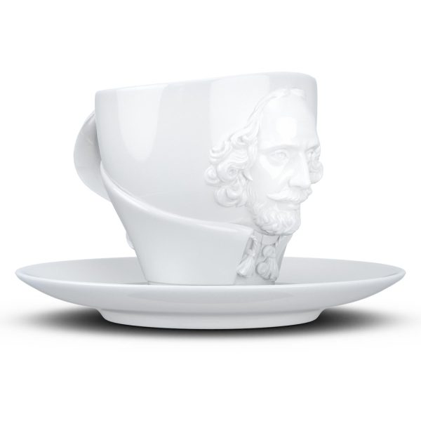 Shakespeare Coffee Cup with Saucer, TALENT Collection Online now