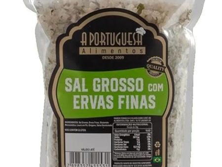 TEMPERO SAL GROSSO COM ERVAS FINAS PARA CHURRASCO 500G A PORTUGUESA Discount