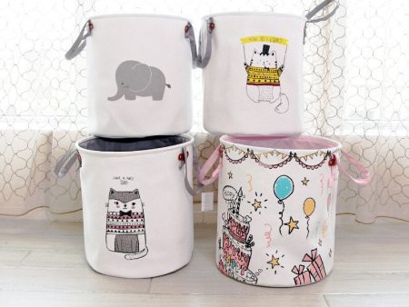 Toy storage bucket thickened EVA storage basket Home storage laundry basket collapsible laundry basket fabric laundry basket Online Hot Sale