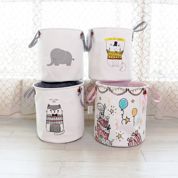 Toy storage bucket thickened EVA storage basket Home storage laundry basket collapsible laundry basket fabric laundry basket Online Hot Sale