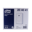 Tork Hygiënezakjes, wit, 9,5x3,2x13,5cm, 48x25st, 1.200st (204041) Discount