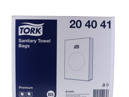 Tork Hygiënezakjes, wit, 9,5x3,2x13,5cm, 48x25st, 1.200st (204041) Discount