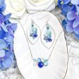 Limited Edition Kaleidoscope with Lapis Earrings and Necklace Fashion