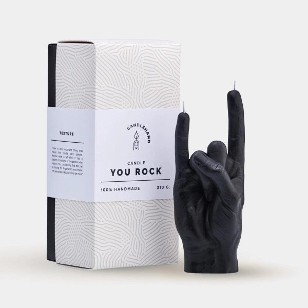 Sale! Hand “You Rock” Candle Online Sale