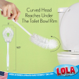 Toilet Bowl Brush, w  Curved Head - 36 Pack Sale