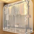 Translucent floor to floor suit hanger large dust cover Double zipper dust and moisture proof cover PEVA Hot on Sale