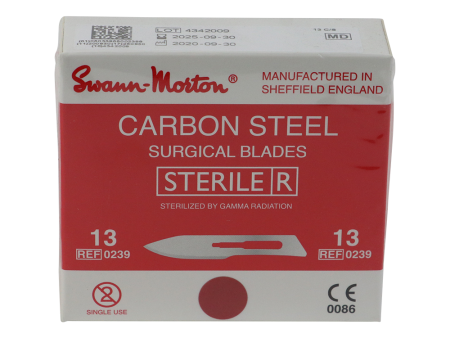 Swann Morton SWANN0239 Mesje Steriel Nr.13 100 stuks Hot on Sale