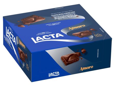 Amaro Dark Chocolate Bars, 40% Cocoa, 2.82 oz per Bar, 3 lb Box, Rich Flavor, Smooth Texture Online Hot Sale