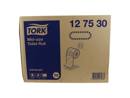 Tork Mid-size Toiletpap 2-lgs Wit, 27st (127530) For Sale