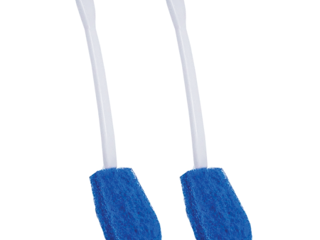 Bath & Toilet Bowl Scrubber, with Comfort Handle, Hang Hole, Non-Scratch and Removes Rings Supply