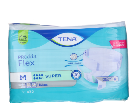 TENA Flex Super M - Absorberende Inleggers (30 stuks) Online