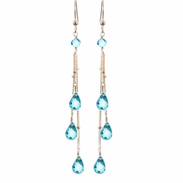 Rain Three Strand Earrings Online