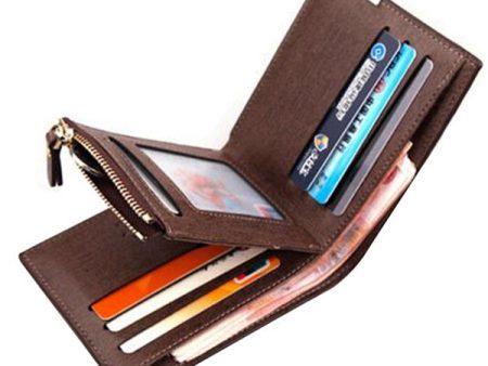 2021 short plaid designer Men s leather wallet with zipper card holder Online Sale