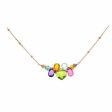 Colorful Mini Katie Gem Necklace For Cheap