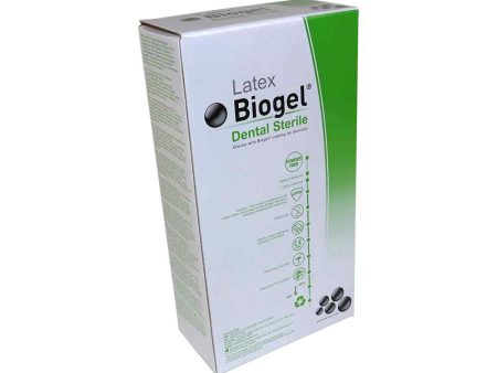 Biogel Dental latex poedervrij, steriel, mt 6,5 (10paar) For Sale