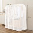 Translucent floor to floor suit hanger large dust cover Double zipper dust and moisture proof cover PEVA Hot on Sale