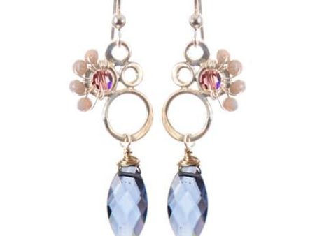 Colorful Bubble Earrings w Marquee Gem Drop Online Hot Sale