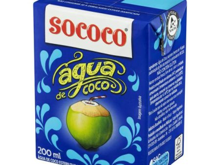 AGUA DE COCO SOCOCO 200ML Discount