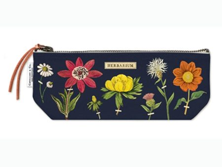 Cavallini Vintage Print Herbarium Mini Pouch on Sale