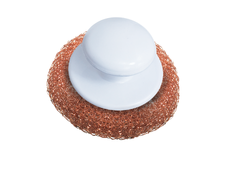 Copper Mesh Scourer with Hand Saver Knob Cheap