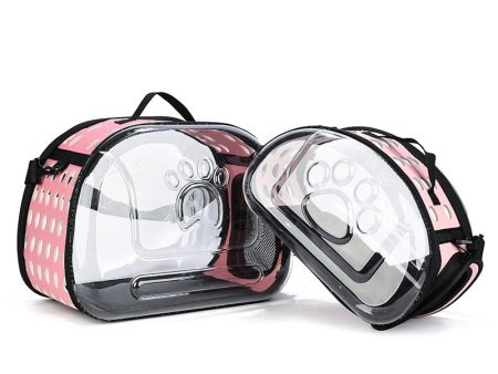 Pet Mobile Pet Cat Bag Portable Pet Cat All-transparent Book Packaging Cat Carrying Portable Space Cat Bag Online