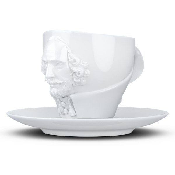 Shakespeare Coffee Cup with Saucer, TALENT Collection Online now