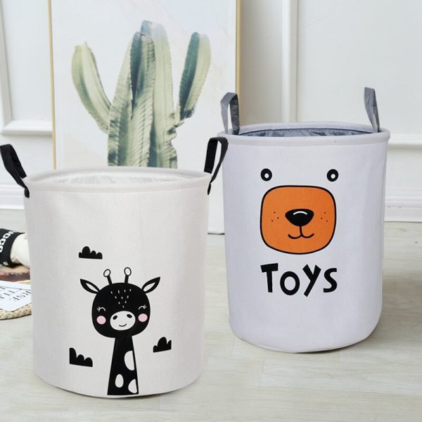 Toy storage bucket thickened EVA storage basket Home storage laundry basket collapsible laundry basket fabric laundry basket Online Hot Sale