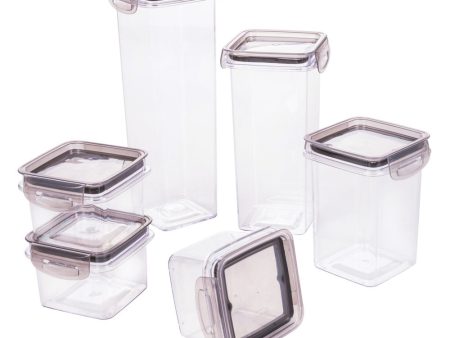 Plasutil 6 Piece Airtight Food Storage Container Set with Lids | BPA Free Cheap