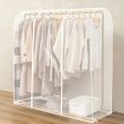 Translucent floor to floor suit hanger large dust cover Double zipper dust and moisture proof cover PEVA Hot on Sale